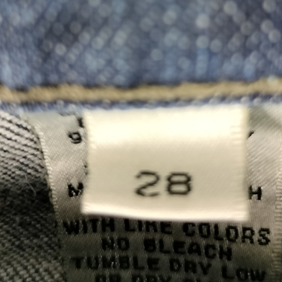 Marc Jacobs Dark Wash High Rise Button Fly Skinny Jeans Sz. 28 - Picture 12 of 13